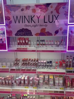 @target 🎯run straight to @Winky Lux lane! Look at the beautiful & unique packaging! Clean makeup & skincare✨#winkylux #winkyluxtarget #target #targetrun #makeup #makeupaisle #targettok 