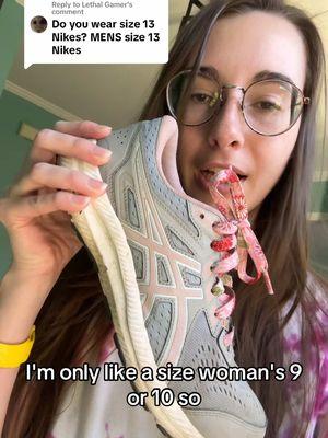 Replying to @Lethal Gamer I don’t know why they’re so proportionally tiny 😅 #shoesize #shoes #talltok #tall 