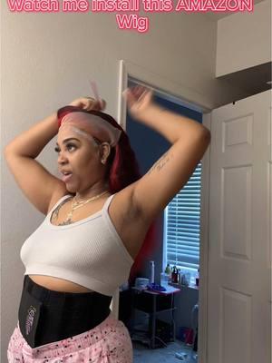 #CapCut watch me install this Amazon wig #princessriri25 #firstlady #amazonwigplug #houstonwiginstalls #musthavewig #wiginstalledbyme #2025wiginstall #wiginstalltiktok 