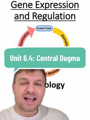 Unit 6.4: Central Dogma #biology #dna #rna #protein #genetics #bio #teaching #science #education #centraldogma #centraldogmaofmolecularbiology #apbiology #apbio #unit6 #transcription #translation #greenscreen 