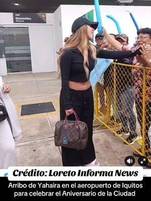 Arribo de Yahaira a Iquitos 🌴 @LORETO INFORMA NEWS  #yahaira #iquitos #aniversario #aeropuerto #recibimiento #yahalovers #fanclub #peru #artista #showgirl #Love #live #loreinformanews #jungle 