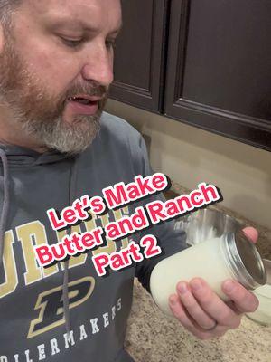 Making Butter and Ranch, Part 2, The Ranch and Cost Analysis Part #butter #heavywhippingcream #homemadebutter #homesteading #costanalysis #ranch #buttermilkranch #homemaderanch #chilisranch @Hidden Valley Ranch #fyp #fyppppppppppppppppppppppp #trending 