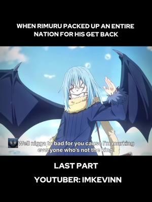 When RIMURU PACKED UP an ENTIRE NATION #rimuru #thetimeigotreincarnatedasaslime #anime #animefight #fyp 