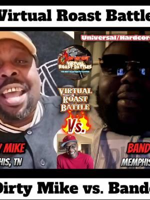 VIRTUAL ROAST BATTLE‼️ @michael.venson.5 vs. The Universal/Hardcore Champ @Bando Eatin 🔥🤣 Who you think won? COMMENT BELOW 👇🏾 If you’re interested in Virtual Battling DM the page now‼️ #roastcomedy #roastbattle #roastbattles #comedy #anyonecangetit #justjokes #justcomedy #fyp #fy #foryoupage #fortworthtx #birmingham #sanjose #virginia #pompano #louisiana #pensacola #batonrouge #wacotexas #entertainment