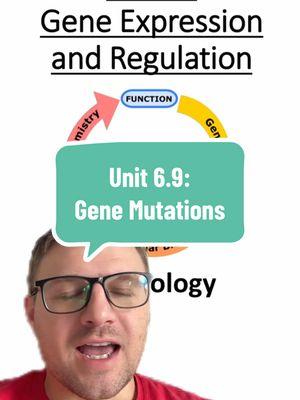 Unit 6.9: Gene Mutations #gene #mutation #pointmutation #science #biology #apbiology #teaching #education #unit6 #bio #genetics #greenscreen 