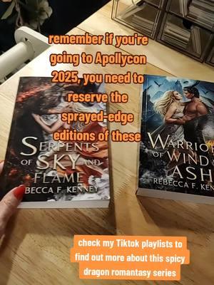 the place to reserve your copies is under my picture #apollycon2025 #dragonromantasy #romanceauthorsoftiktok #apollycon 