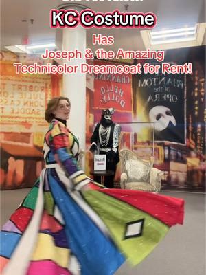 Did I mention it’s Encrusted with over 800 Rhinestone Crystals!  #josephandtheamazingtechnicolordreamcoat #josephmusical #joseph #musicaltheatre #musicals #musical #andrewlloydwebber #theatre #costumes #rentalcostumes #costumerentals #costumes #costumer #costumers #musicalcostumes 