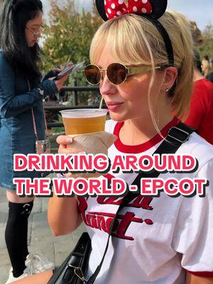 Failed but also completed drinking around the world! 🍻🌍#drinkingaroundtheworld #drinkingaroundtheworlddisney #disneyworldflorida #disneyvlog #over21tiktok #epcotdrinkingaroundtheworld 