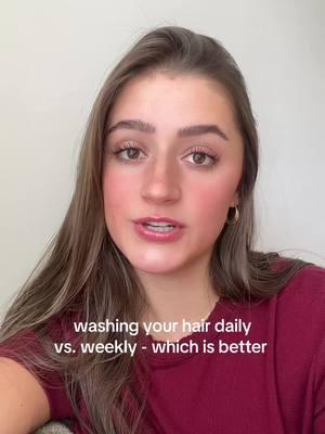 Replying to @𝓝𝓤𝓟𝓤𝓡 💐 #hairwashday #washhair #howoftentowashhair #megdiem #finethinhair #hairgrowth 