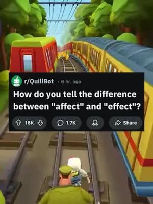 Brain rot, but make it educational. 🙂‍↕️ #fypシ #subwaysurfers #grammarlesson #brainrot #quillbot 