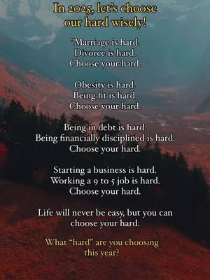 Putting it in writing has been proven to be effective in helping you realize your goals. What “hard” are you chasing in 2025? #achieveyourgoals #lifecoaching #businesscoaching #findyourpurpose