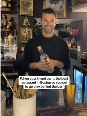 It’s fun to play bartender. If you haven’t checked out 1928 in Beacon Hill then you’re missing out! #bostontiktok #bestrestaurants #bostonfoodies 