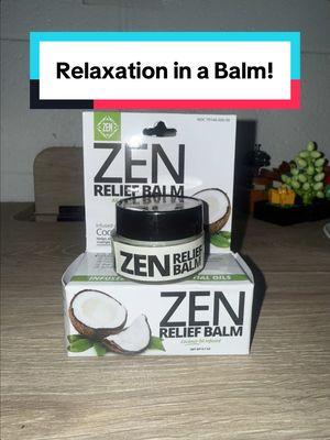 Long day? ZEN Relief Balm helps you unwind and refresh. Compact, soothing, and always ready-tap the orange cart to grab yours! #tiktokfinds #SelfCare #relaxandunwind #wellnessessentials #essentialoils  #creatorsearchinsights 