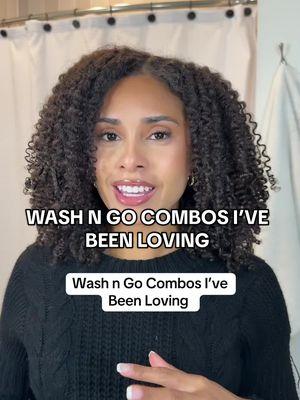 These wash n go combos 🤌🏽 - @PATTERN Beauty styling custard + @Camille Rose spiked honey mousse  - @Mielle Organics pompegrante and honey leave-in + Pattern mousse  The Pattern styling custard and mousse also work really well together! #washngo #washngocombo #curlyhairproducts 