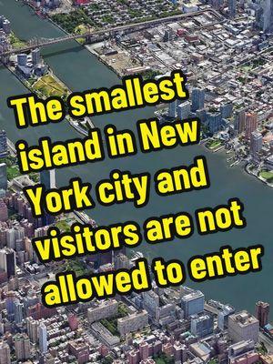 Small island in New York city #island #newyork #visitor #manhattan #foryoupage 