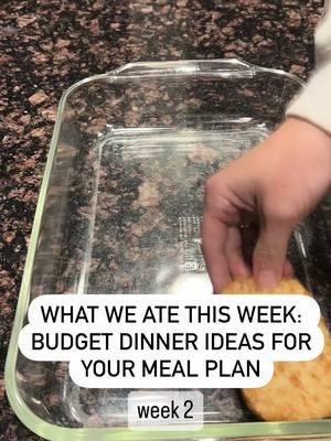 WEEK 2 - Budget dinner ideas!!! Link to the blog is in my profile 😎 #Recipe #dinner #5dollardinners #whatweatethisweek #whatweatefordinner