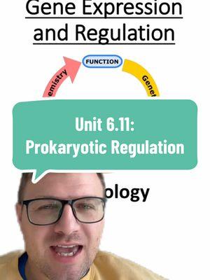 Unit 6.11: Prokarytoc Regulation #biology #apbiology #science #operon #bacteria #genetics #dna #operonmodel #prokaryotic #prokaryote #gene #generegulation #proteinsynthesis #centraldogma #molecularbiology #apbio #unit6 