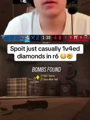 Spoit is the GOAT 🐐 #jynxzi #jynxziclips #jynxzirage #jynxzireacts #r6 #r6siege #rainbowsixsiege #1v4 #spoit 