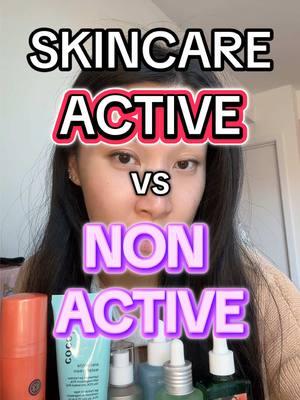 Active or Non Active Skincare? This video dives into how to tell! 🌟 #skincare #skincareingredients #kbeauty #koreanskincare #vitaminc #retinol #azelaicacid @Tatcha @cocokind @skinnlab @anua_global @mimumimu.official @dr.althea_official 