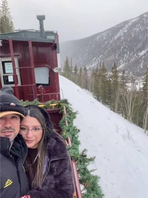 Riding the train was an adventure filled with stunning views, wonderful memories, and beautiful scenery. #leadville #colorado #trainride #♥️ #makingmemories #christmasvacation #beautifulscenery #lovedit #familytime @salinasjrangel123 