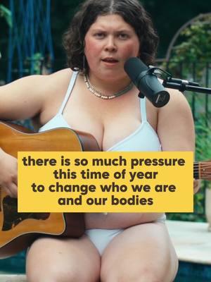 new year. same incredible you💛 tell me what word you’re carrying into 2025… #kateyeager #singersongwriter #folk #fat #fatphobia #plussize #newyears #resolutionunlocked #newyearnewme 