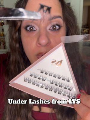 Under Lashes have become an obsession for me and these @LYS Beauty  are so easy to use! #eyelashtutorial #underlashapplication #lysbeauty #underlashes #makeuphack #easylashapplication 