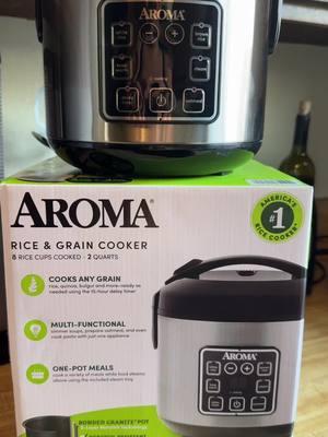 I’m in love it” thank son🤭🩷 #aromaricecooker #ricecooker #TikTokShop #ricelover #fyp 