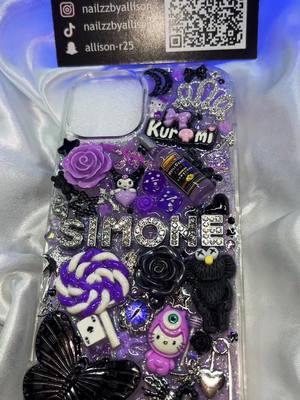 IG: Nailzzbyallison (Purple & Black Junk Case🧞) dm me on instagram to order! #purplejunkcase #junkie #junk #junkcase #customjunkcase #customorders #junkphonecase #fypシ #blowthisup #foryouu #purple #foryoupage #junkiecase 