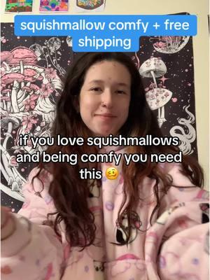 this squishmallow comfy is my new obsession :p #comfy #cozy #fyp #fypシ #viraltiktok #trending #newyearnewaura #fypシ゚viral #giftguides #giftsforher #giftsformom #giftideas #ilovesquishmallows 