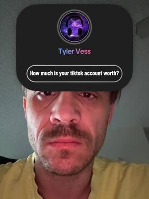 Looks like I’m selling my account! LOL! 😂 I wish. I could do a ton with that lol. #howmuch #money #tiktokaccount #tiktok #tylervess #tylervessfilters #ayyyeee #noice #getthatmoney 