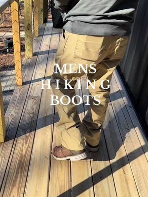 Men’s hiking / work boots ! Awesome deal! 58% off ! + Free Shipping ! #mensboots #workboots #hikingboots #snowboots #furlinedboots #mensfashions #workingman #workingforaliving @Mishanshashoestyle 