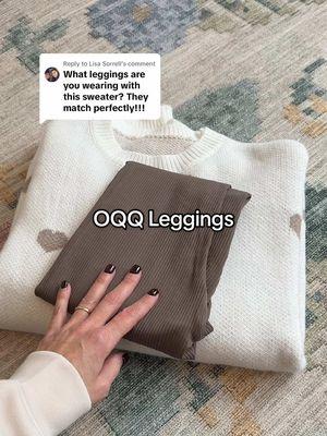 Replying to @Lisa Sorrell  oh QQ is a really nice brand on TikTok shop. #leggingsoftiktok #oqqfashion #oqqleggings #oqqtiktok #leggings #womenover40ontiktok 