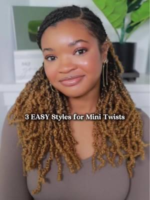 I miss these mini twists so much😭They were so cute and these hairstyles were super easy✨ #minitwists #minitwisthairstyles #protectivestyles