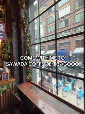 Sawada Coffee, located at 112 North Green Street in Chicago’s West Loop, is a renowned café founded by Hiroshi Sawada, a world champion barista from Japan. The café is celebrated for its unique beverages, including the popular Military Latte—a blend of matcha, espresso, vanilla syrup, and cocoa powder. The interior features an industrial aesthetic with graffiti art, skateboards, and a vintage pinball machine, creating a distinctive atmosphere.   ##SawadaCoffee ##MilitaryLatte ##WestLoopChicago ##ChicagoCoffee ##MatchaLover ##IndustrialCafe ##BaristaChampion ##HogsaltHospitality ##CoffeeArt ##CafeVibes