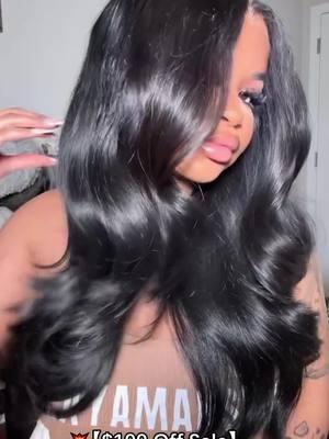 Unconsciously fall in love with beautiful wig🙌🤞🔥🔥 🔗same wig link in my bio $𝟏𝟎𝟎 𝐎𝐟𝐟 𝐒𝐚𝐥𝐞 ISHOW Body Wave Glueless 5x5 HD Lace Closure Wigs🎉 #ishowhair #newyear #newyear2025 #cute #bodywavewig #layers #naturalhair #humanhair #gluelesswig #beauty #softhair #curlyhair #hairstyling #flat #hairtransformation #hairstylist #slayqueen #blackgirlmagic #wig #hairvendor #fyp #hairstyles #bouncyhair 