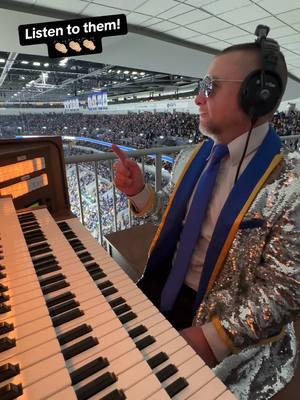 SING-ALONG TIME with 19,000 #STLBLUES FANS! #Blues #Organist #BluesOrganist #Missouri #StLouis #STL #NHL #Hockey #SportsOrganist #HockeyOrganist #hockeyboys #hockeytiktoks #bonjovi #livingonaprayer #livinonaprayer #singalong #karaoke #stlcards #cardsorganist