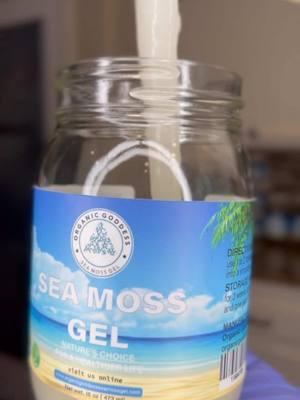 🌿 One-of-a-Kind Sea Moss Gel 🌿 First things first, our Sea Moss is truly one of a kind! Why? Because it’s made fresh daily—just for YOU. 💙 Every jar is infused not only with alkaline Kangen water for maximum oxygenation but also with my love and positive energy—and trust me, my energy speaks for itself. ✨ Why Haven’t You Let Me Make a Jar for You Yet? ✨ Let me remind you of the amazing benefits packed into every jar of Organic Goddess Sea Moss Gel: 	•	🌟 Boosts energy naturally 	•	🌟 Supports a healthy immune system 	•	🌟 Improves digestion and gut health 	•	🌟 Nourishes skin and hair from within 	•	🌟 Strengthens joints and muscles 	•	🌟 Detoxifies and alkalizes the body 	•	🌟 Packed with 92 essential minerals your body craves! Hand-poured into beautiful glass jars, our Sea Moss is more than just a health product—it’s a labor of love. 💧 Fresh, clean, and made to uplift your body and spirit. 💙 Why wait? Let me create a jar for YOU today! Message me to place your order. Feel the difference. Love the process. Nourish your life. 🌿 #OrganicSeaMoss #SeaMossGel #HealthAndWellness #MadeFreshDaily #KangenWaterInfused #NaturalHealing #92Minerals #AlkalizeYourBody #SkinAndHairCare #ImmuneBoost #GutHealth #SuperfoodLifestyle #OrganicGoddess #SeaMossBenefits #HealthyLivingJourney #DetoxYourBody #LoveInEveryJar #EnergyBoost #HolisticHealth #natureheals 