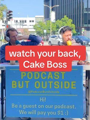 watch your back, Cake Boss. our newest full episode with the great @Noel Miller is up now and you should really watch or listen to it if you haven’t yet, its only fair. #podcast #interview #cakeboss #noelmiller 