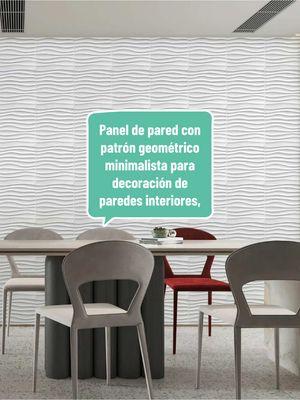 Con estos paneles le puedes dar un toque moderno a tu casa sin mucho efuerzo y gasto economico #Minimalistic #Geometric  #pattern #wallpanel #indoorwallpanel  #decoration #3D #decorativewall #panel #homedecor #officedecor #roomdecor #kitchendecor 