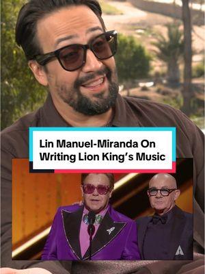 Lin Manuel-Miranda shares his experience with writing Lion King’s music! #Mufasa #LionKing #Disney #film #filmfan 