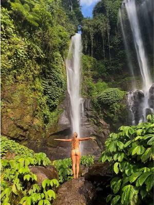 Sekumpul is by far Bali’s most beautiful waterfall 😍 #balitravel #naturelove #travelgirls #travellife #slowtravel #naturetiktok #beautifulplaces #girlswhotravel #chasingwaterfalls 