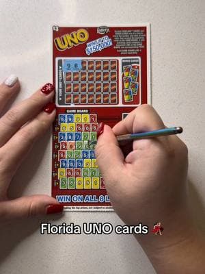 some scratching content 💃🏻 #florida #lotto #loteria #scratch #lottery #floridalottery #foryoupage #fyp #parati #tiktok #viral #puzzle #scratchoffticket #scratchoff #trending #uno 