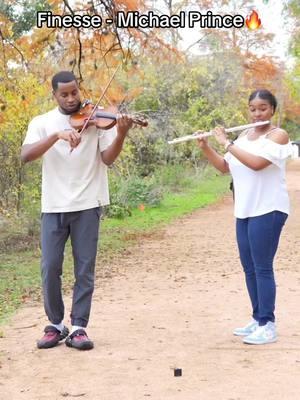 The collab you’ve all been waiting for!!🎻🪈🔥 I feel so honored to have had the privilege of playing with THE Michael Prince!! @Michael Prince  Shot by @activeduollc  #flute #violin #hiphop #finesse #michaelprince #trending #music #blackmusicians #freestyle #foryoupage #fyp #fypシ゚viral 