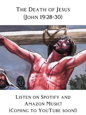 John 19:28-30 (The Death of Jesus) Living Bible Stories is a dramatized audio Bible podcast filled with Bible stories of the Old and New Testament, voiced by a full cast of A.I voices, to retell the Bible in a brand new way. Go listen on Spotify and Amazon Music! #jesus #god #reels #christian #fyp  #biblestories #crucifixion #passion #easter #goodfriday #jesusisking  #passionofchrist #bible #audiobible #christianity #audiodrama #savior #messiah #newtestament #christ #gospelofjohn #jesuslovesyou #fy #jesuschrist #jesusdeath #trending