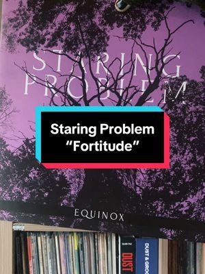 Staring Problem - “Fortitude” from the album ‘Equinox’ (2024/Modern Tapes) Post Punk. Synth wave. Gloomgaze.  Staring Problem is a three piece band out of Chicago. This is their second album (I found them on Bandcamp)  #gloomgaze #postpunk #staringproblem #newmusic #vinyltok 