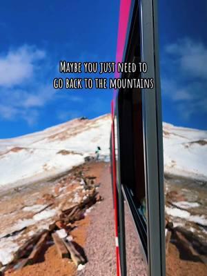 Colorado mountains are beautiful 😍 #travel #adventure #colorado #cograilway #pikespeak #train 