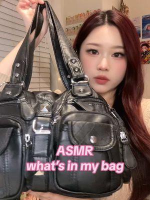 yes my bag is heavy 😼#whatsinmybag #asmr #whatsinmybagasmr #purse #pusetok 