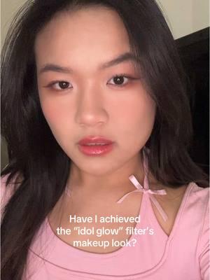 playing around with late night #makeup #glowfilter #makeuptutorial #kbeauty #thaibeauty #vietbeauty #filtermakeup 