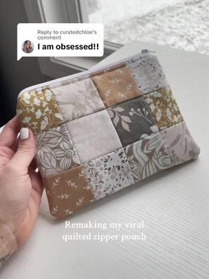 Replying to @curatedchloe didn’t expect so many people to love my original one🫶🏻 #sewtok #quilttok #quilting #sewingtiktok #sewing #DIY #crafttok #quiltingtiktok #sewingdiy #sewingproject #sewingtutorial #sewinghacks #sewingtips #quilt #sewingzippers 