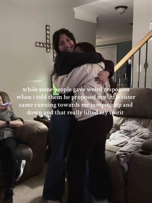 not that i cared what people said but this was just such a sweet moment #sister #proposalvideo #fyp #sisterhood #girlhood #engagement #engagementannouncement @brianna 